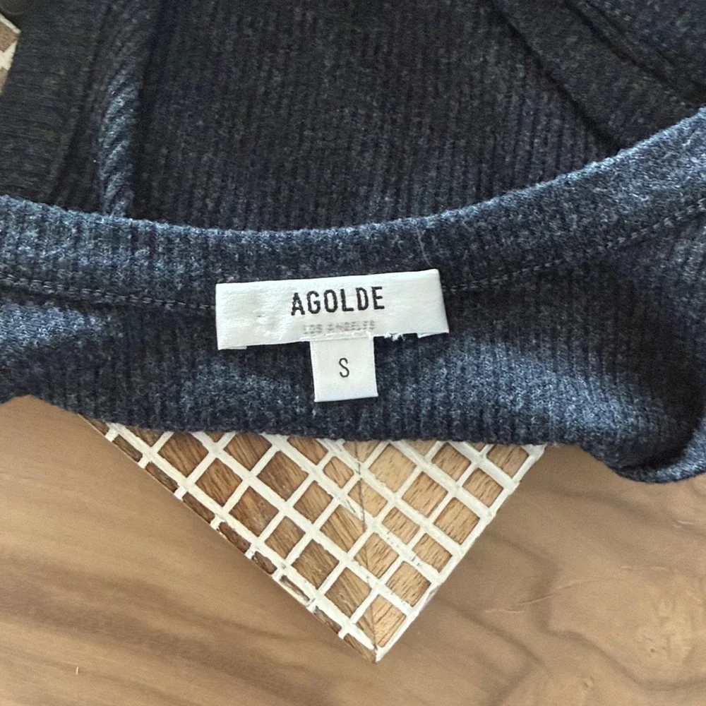 Agolde Bailey Ribbed Tank - Picture 9 of 12